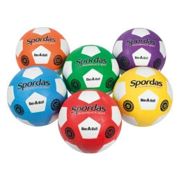 Lot de 6 ballons de football Dur-O-Sport