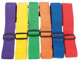Lot de 6 écharpes ajustables