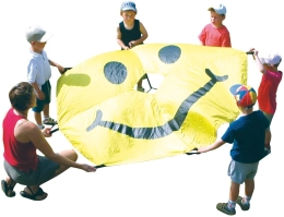 Smiley-parachute