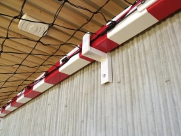 Ophangsysteem voor handbaldoel