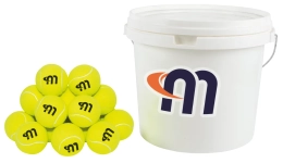 Seau de 48 balles de tennis Megaform