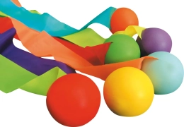 Kit de 6 balles comètes et lanceurs