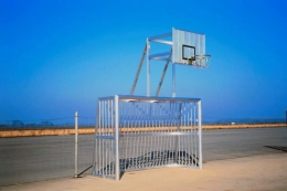 Combidoel handbal - basketbal - voetbal antivandalisme