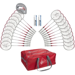 Kit de 20 raquettes de badminton Burton incassables