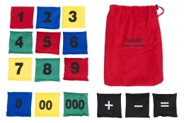 Lot de sacs à grains numérotés