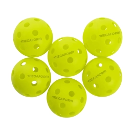 Lot de 6 balles de pickleball Megaform Indoor