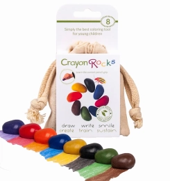 Pochette de 8 crayons de cire Crayon Rocks