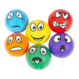 Lot de 6 ballons Emotion in Motion