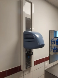 Sèche-cheveux BELUGA avec rail et miroir