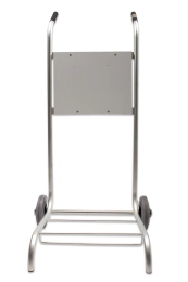 Chariot Inox pour centrale d'hygiène