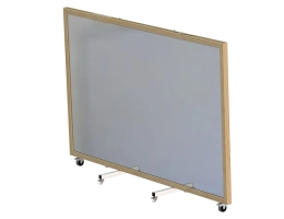 Miroir de danse avec pieds métalliques