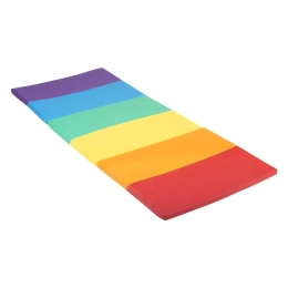 Tapis pliable arc-en-ciel