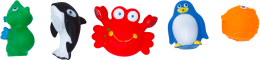 Lot de 5 animaux cracheurs