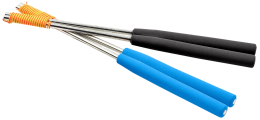 Paire de baguettes en aluminium pour diabolo