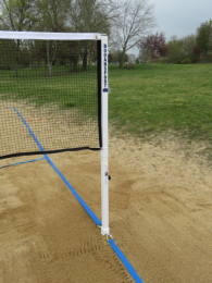 AirBadminton-set op zand