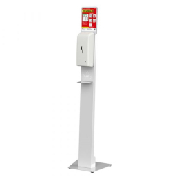 Station de désinfection des mains avec distributeur automatique