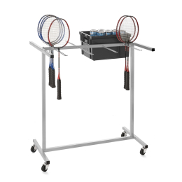 Chariot pour raquettes de badminton