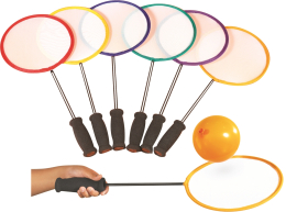 Kit de 6 raquettes ini badminton & ballons
