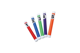 Lot de 5 bâtons lestés