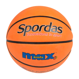 Ballon de basket Spordas Max orange T.5