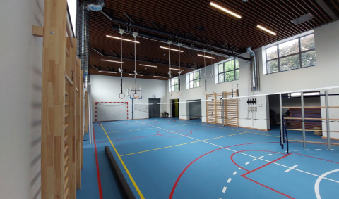 Badmintonnetten en turnuitrustingen in Pelt