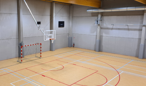 hall sportif Brunehaut