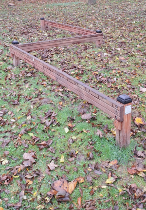 poutre d'équilibre en bois de mélèze