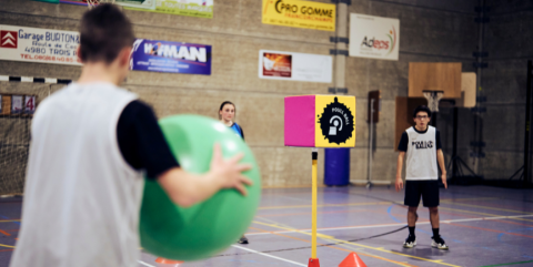 joueurs de Poull Ball