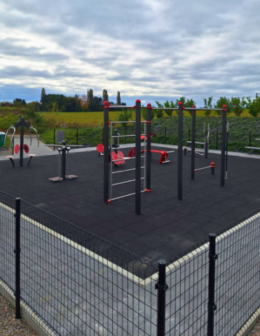 zone fitness outdoor Idemasport à Crisnée