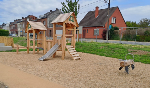 modules de jeux en bois de robinier