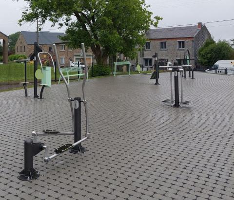 Equipements fitness extérieur Sovet